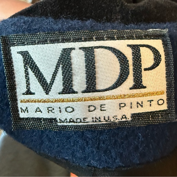 Vintage MDP Mario De Pinto Wool Hooded Coat | Made in USA | Long Coat - Picture 10 of 11